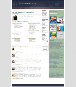 The Manager's Web The Manager's Web
